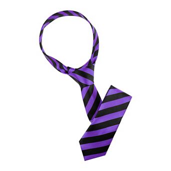 Men's Stripe Classic Necktie Skinny Tie Slim Ties for Business Casual