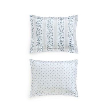 Martha Stewart Verbena Stripe Duvet Cover Set with Shams