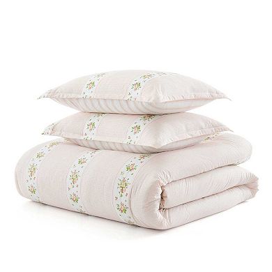Martha Stewart Annabelle Stripe Comforter Set with Shams