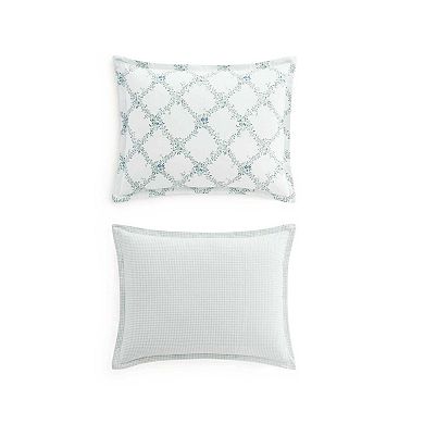 Martha Stewart Romantic Trellis Comforter Set with Shams