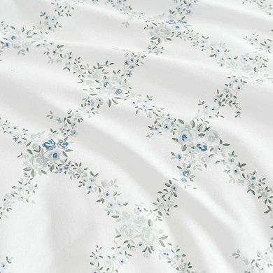 Martha Stewart Romantic Trellis Comforter Set with Shams