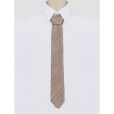 Men's Self Tied Solid Color Formal Casual Skinny Necktie