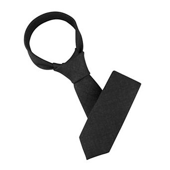 Men's Self Tied Solid Color Formal Casual Skinny Necktie