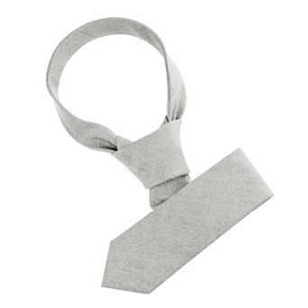 Men's Self Tied Solid Color Formal Casual Skinny Necktie