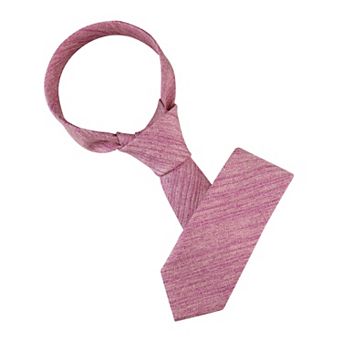 Men's Self Tied Solid Color Formal Casual Skinny Necktie