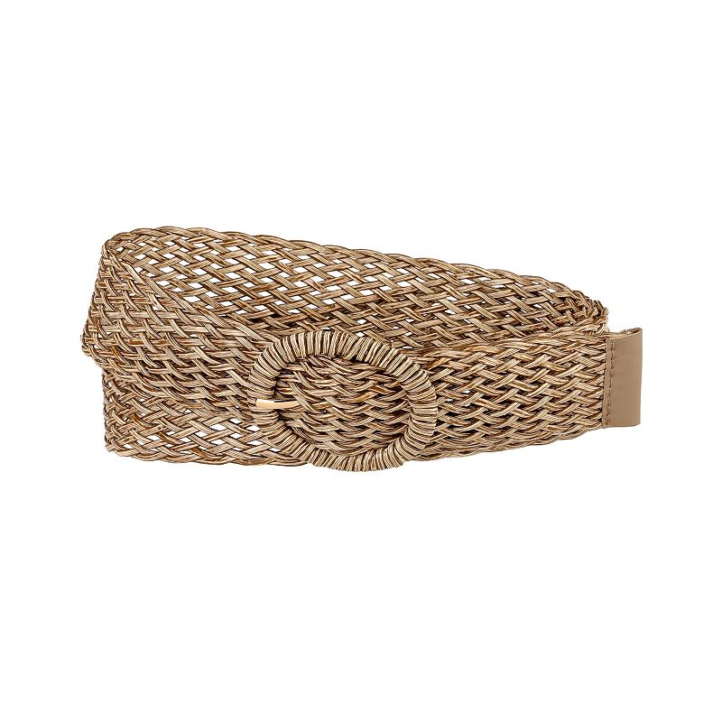 brown waist belts for dresses Women's Skinny Braided Belts Dress Round Metal Buckle Adjustable 65 cm (23.22 christmas gifts Wide belt Bridesmaids Dresses Affordable Long Color:Breeze