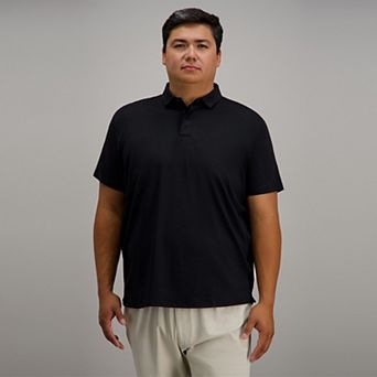 Big & Tall Haggar® Short Sleeve Pique Polo Shirt Knit Top