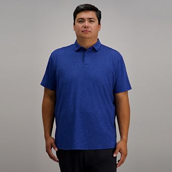 Big & Tall Haggar® Short Sleeve Pique Polo Shirt Knit Top