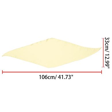 Women's Solid Color Rhombus Neck Scarf Scarves Skinny Long Neckerchief