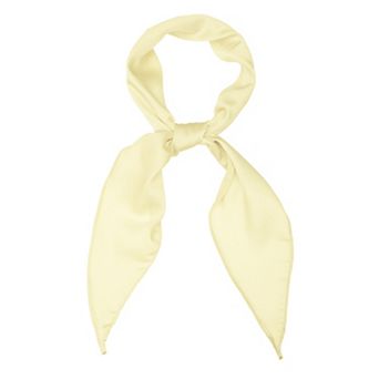 Women's Solid Color Rhombus Neck Scarf Scarves Skinny Long Neckerchief
