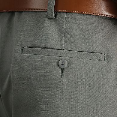 Men's Haggar® Big & Tall Cool Right® Straight Fit Flat Front Pants