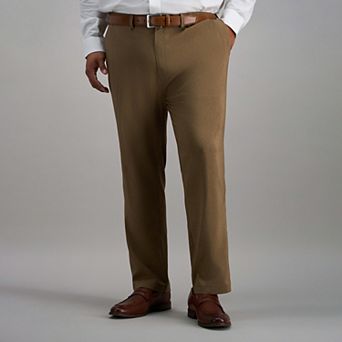 Big & Tall Haggar® Cool Right® Straight Fit Flat Front Pants