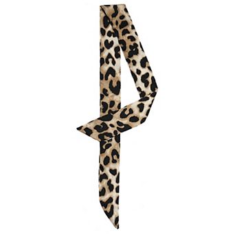 Women's Skinny Leopard Print Leisure Neckerchief Scarves