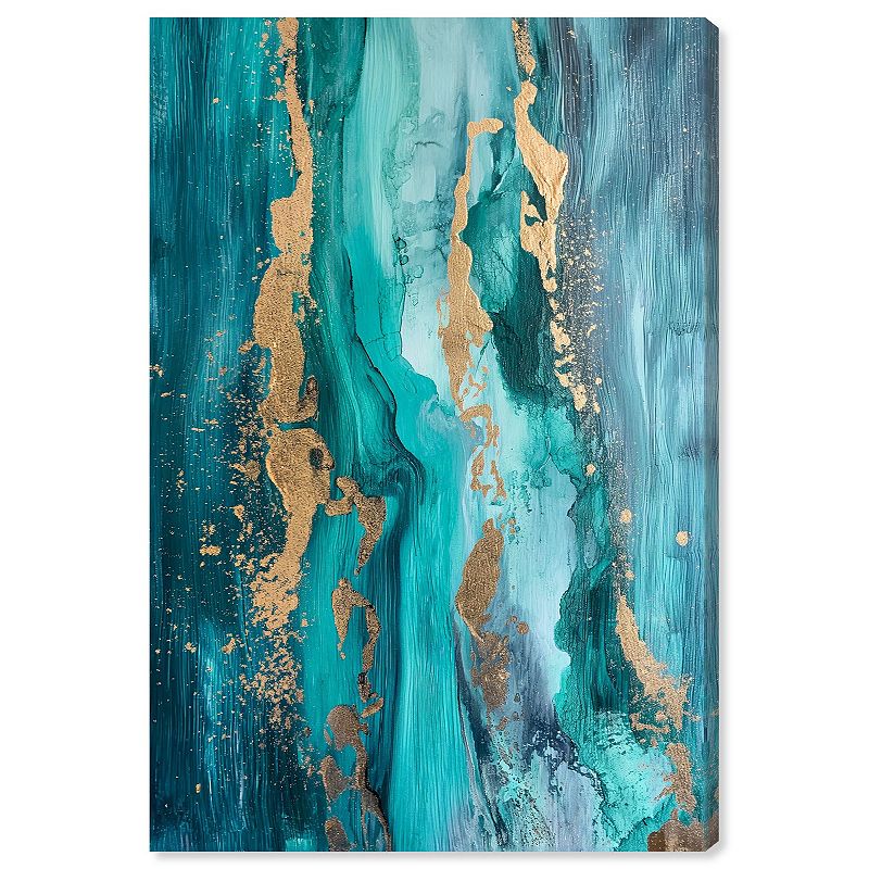Art Remedy Tonal Intersection I Canvas Print Abstract Gallery Wrapped
