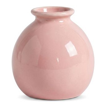 Small Ceramic Square Bud Vase Mini Cube Flower Vase with Wide Mouth Matte Vase 2.8"Lx2.8"Wx2.8"H