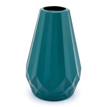 Clear Acrylic Bud Vase Unbreakable Small Flower Vase for Office Shatterproof Vase 2.8"Lx2.8"x 5.9"H