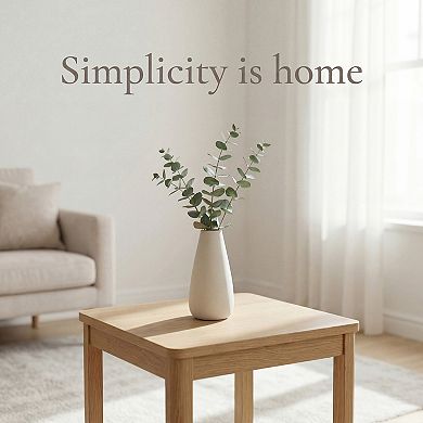 Ceramic Bud Vase Set, Small Decorative Flower Vases for Home Decor 2.6"Lx2.6"Wx4.9"H