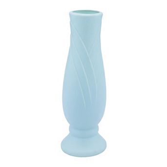 Tall Clear Plastic Bud Vase, Decorative Centerpiece for Wedding Home Decor 2.8"Lx2.8"Wx7.9"H