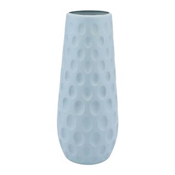 Clear Tapered Plastic Vase for Flowers Unbreakable Modern Plastic Vase for Home 3.1"Lx3.1"Wx9.1"H