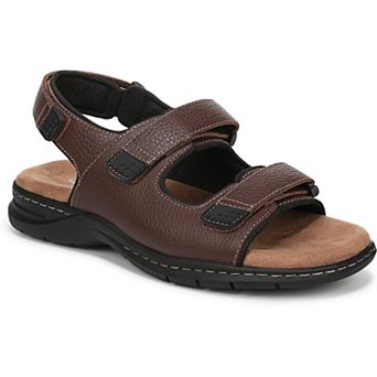 Dr. Scholl's Gavin Men's Slingback Leather Sandals