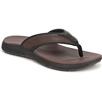 Dr. Scholl's Donnar 2.0 Men's Faux Leather Thong Sandals