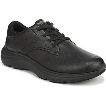 Dr. Scholl's Locked In Men's Leather Slip Resistant Service Shoes