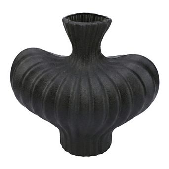 Modern Geometric Flower Vase Composite Plastic Unbreakable Vase for Centerpieces 10"Lx10"Wx9.3"H