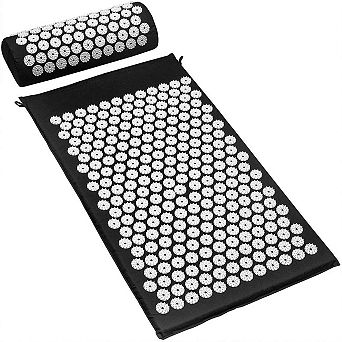 Sorbus 29 Inch Acupressure Mat and Pillow - Great for Muscle Relaxation, & Meditation