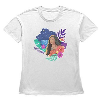 Women's Disney's Moana Follow The Stars Graphic Tee