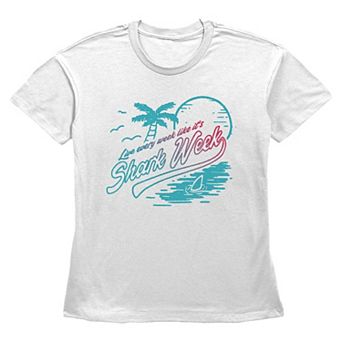 Women's Live Like Every Week It's Shark Week Graphic Tee