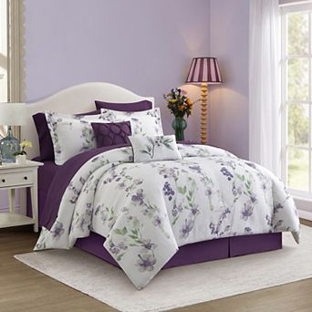 Nanshing Quinton 10 pc Floral Comforter Set