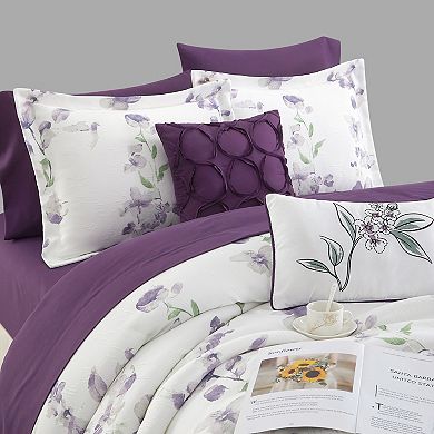 Nanshing Quinton 10-Piece Floral Comforter Set