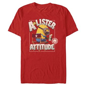 Men's Minions & Monsters A Lister Attitude Graphic Tee