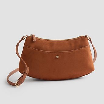 LC Lauren Conrad Aurora Rounded Crossbody Bag