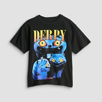 Boys 8-20 K-Pop Demon Hunters Derpy Tiger Graphic Tee
