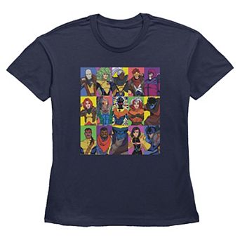 Women's X-Men '97 Mutants' Portraits Graphic Tee