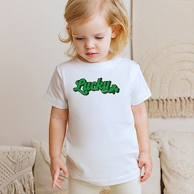 The Juniper Shop Lucky Solid Toddler Short Sleeve Tee