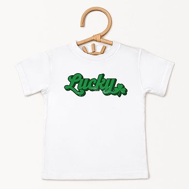 The Juniper Shop Lucky Solid Toddler Short Sleeve Tee