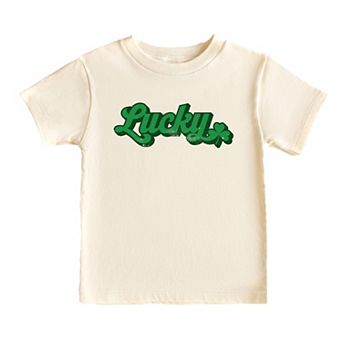 The Juniper Shop Lucky Solid Toddler Short Sleeve Tee