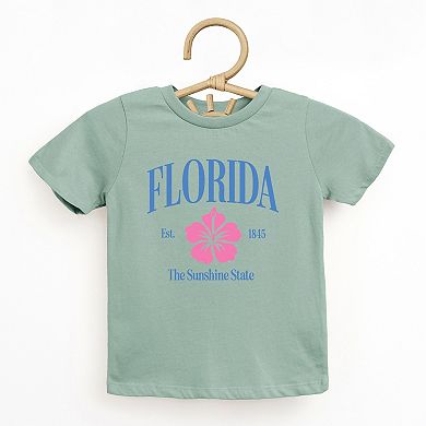 The Juniper Shop Florida The Sunshine State Toddler Short Sleeve Tee