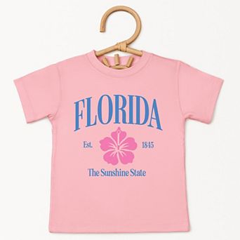 The Juniper Shop Florida The Sunshine State Toddler Short Sleeve Tee