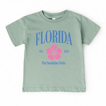 The Juniper Shop Florida The Sunshine State Toddler Short Sleeve Tee
