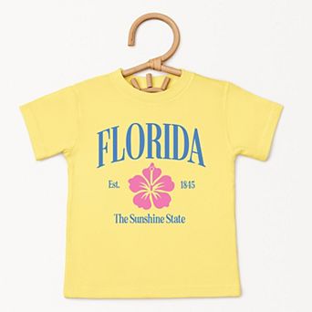 The Juniper Shop Florida The Sunshine State Toddler Short Sleeve Tee