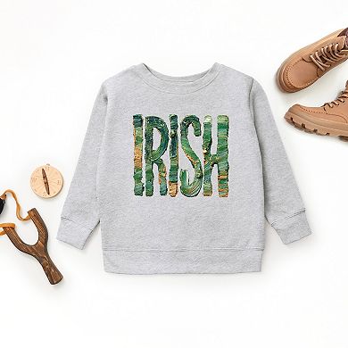 Irish Paint Print - Youth Graphic Sweatshirt