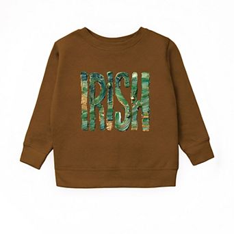 Irish Paint Print - Youth Graphic Sweatshirt