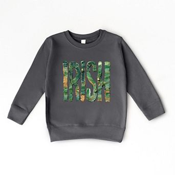 Irish Paint Print - Youth Graphic Sweatshirt
