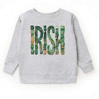 Irish Paint Print - Youth Graphic Sweatshirt