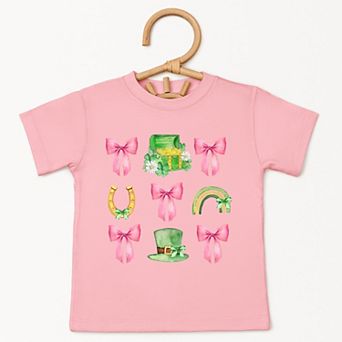 Leprechaun Chart Coquette - Toddler Short Sleeve Graphic T-Shirt