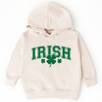 Irish Varsity Outline Arched - Toddler Hoodie