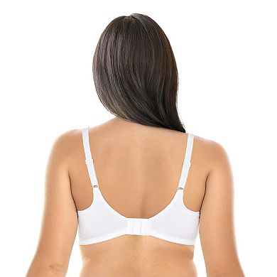 Bestform Floral Trim Wireless Cotton Bra with Lightly-Lined Cups 5006233